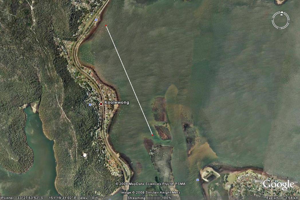 Potential speed run in a NE seabreeze