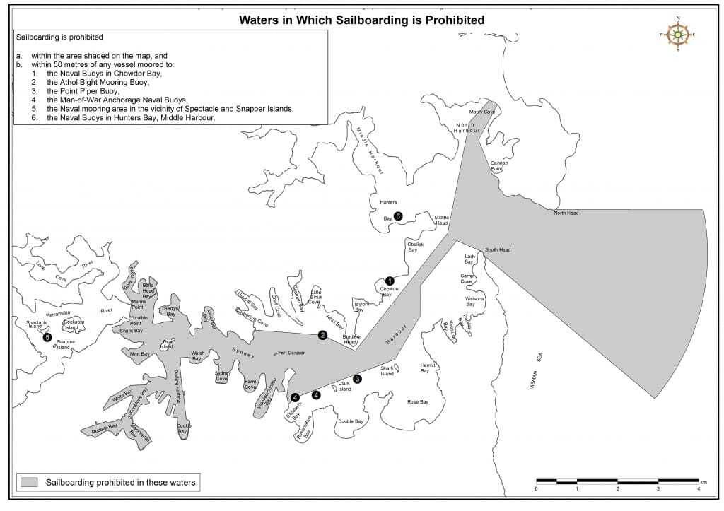 Syd Harbour No Go Zone