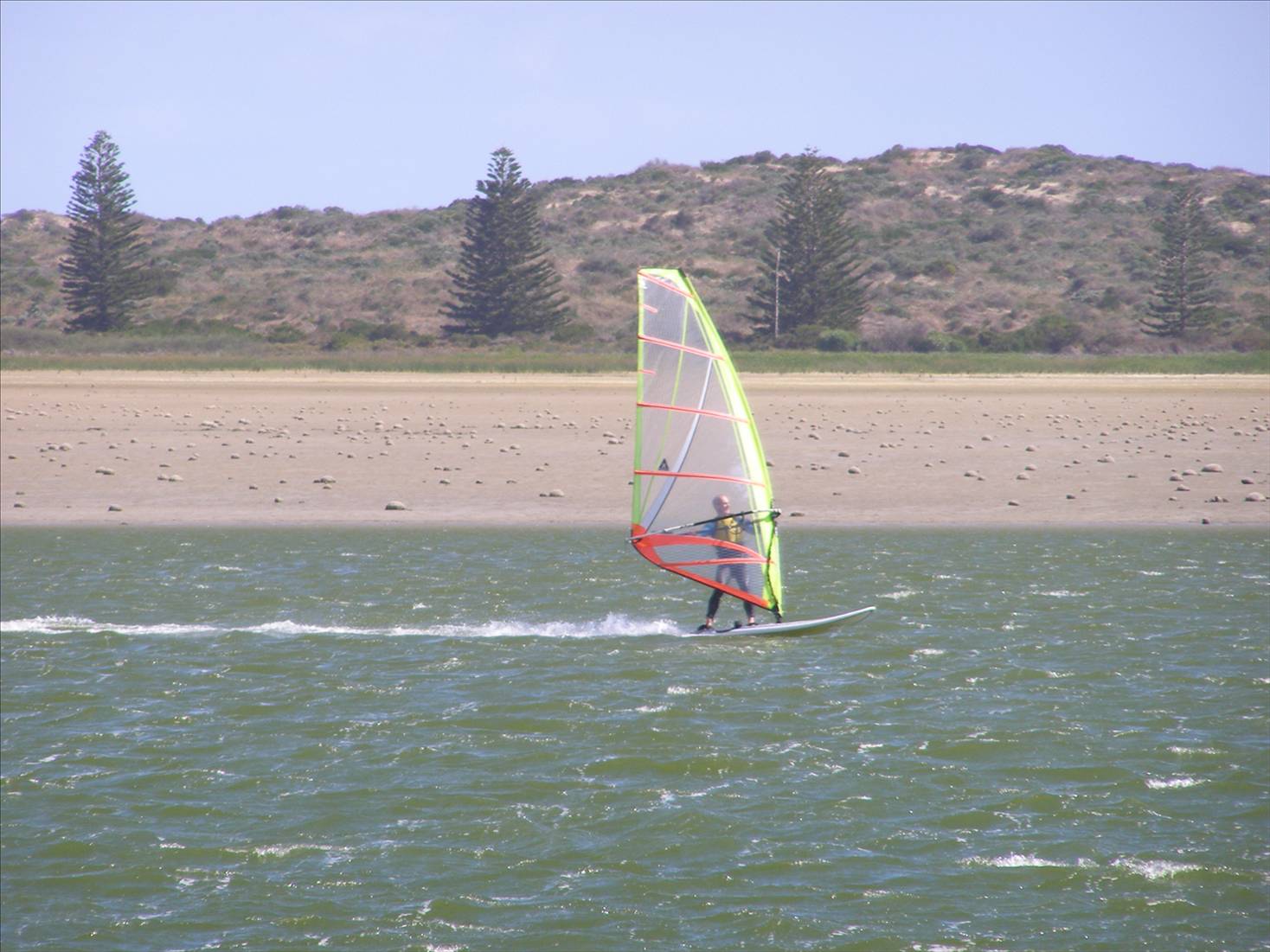 Dad (Peter) at Goolwa on the 22nd of November 2008