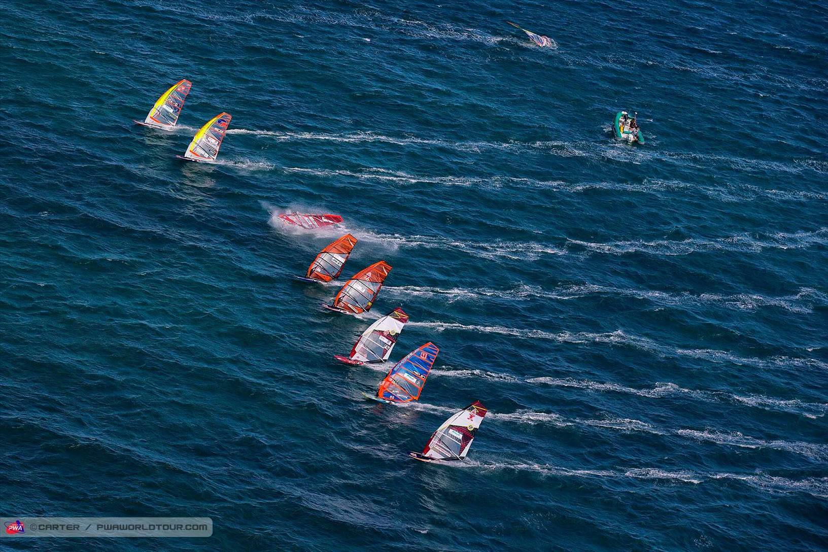 Snapping a fin at PWA Noumea
