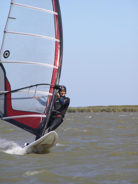 Sailing at Boggy Lake on Saturday the 10th of Febuary 2007