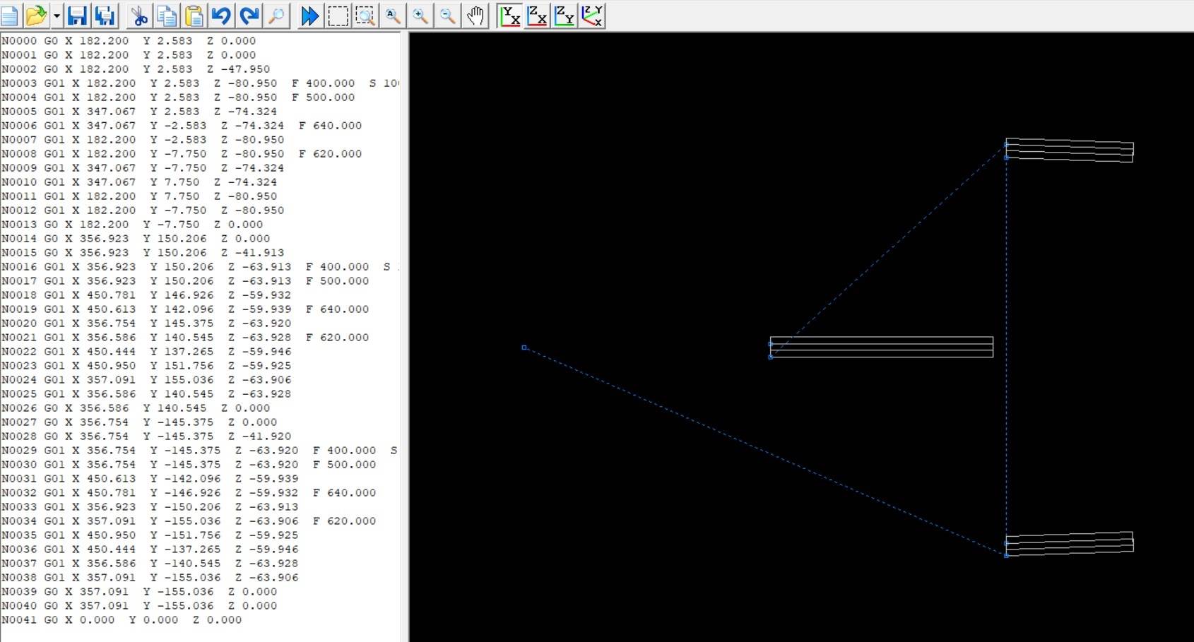 CNC file bottom inserts