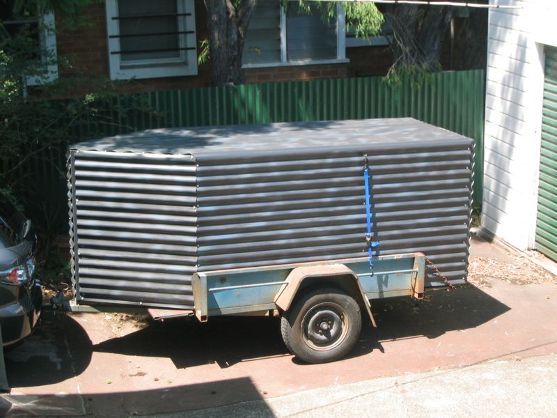 My MkII windsurfing trailer