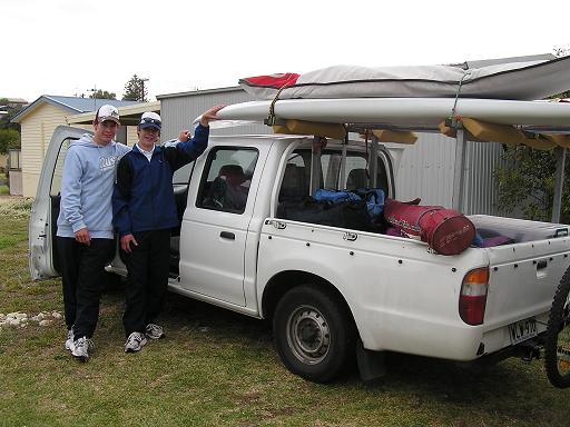 Our Windsurfing Vehicle!!!