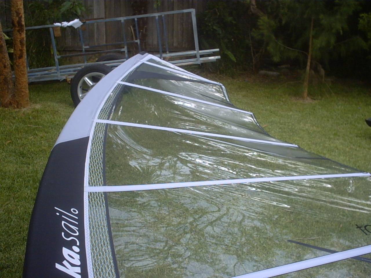 rigging KA sails on NP masts