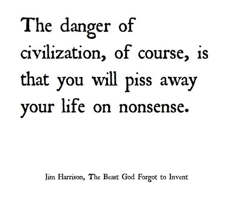 Jim Harrison #quote
