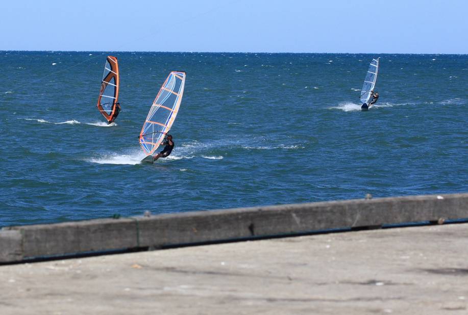 Travis, Greg & Simmo at Ardrossan