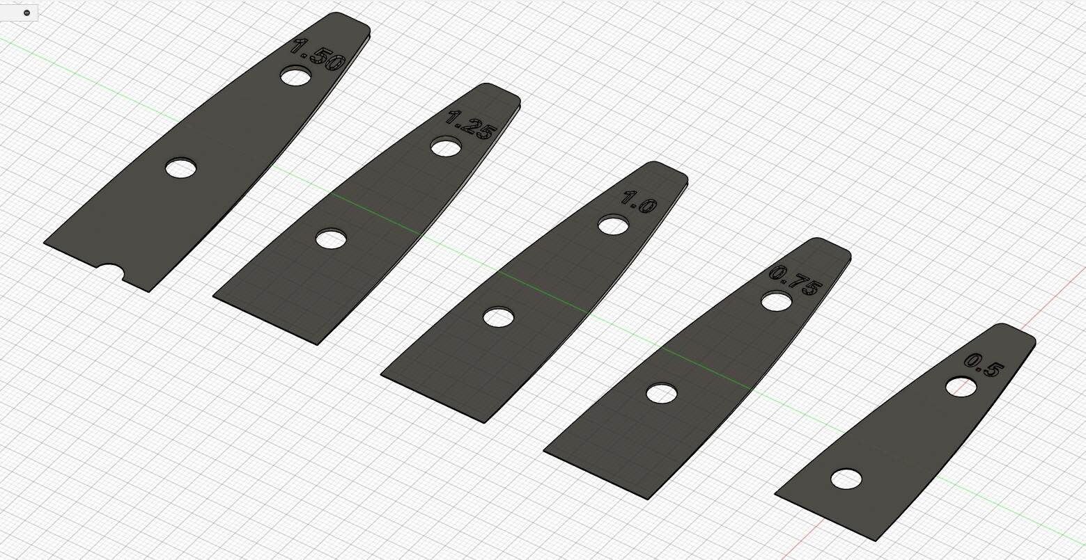 stabiliser shims