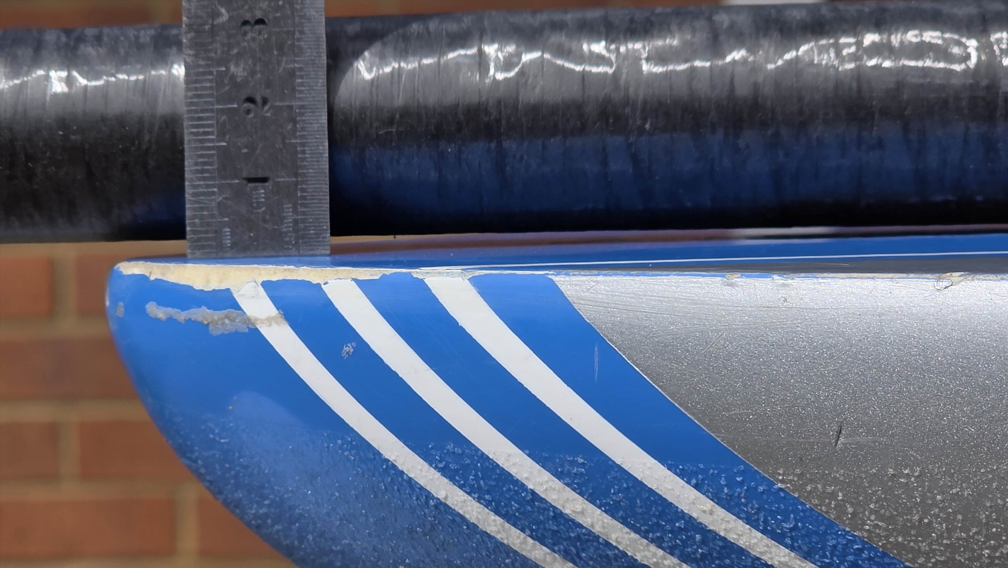 Slight tail kicker at about 250 from back