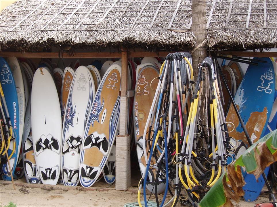 some of the gear for hire