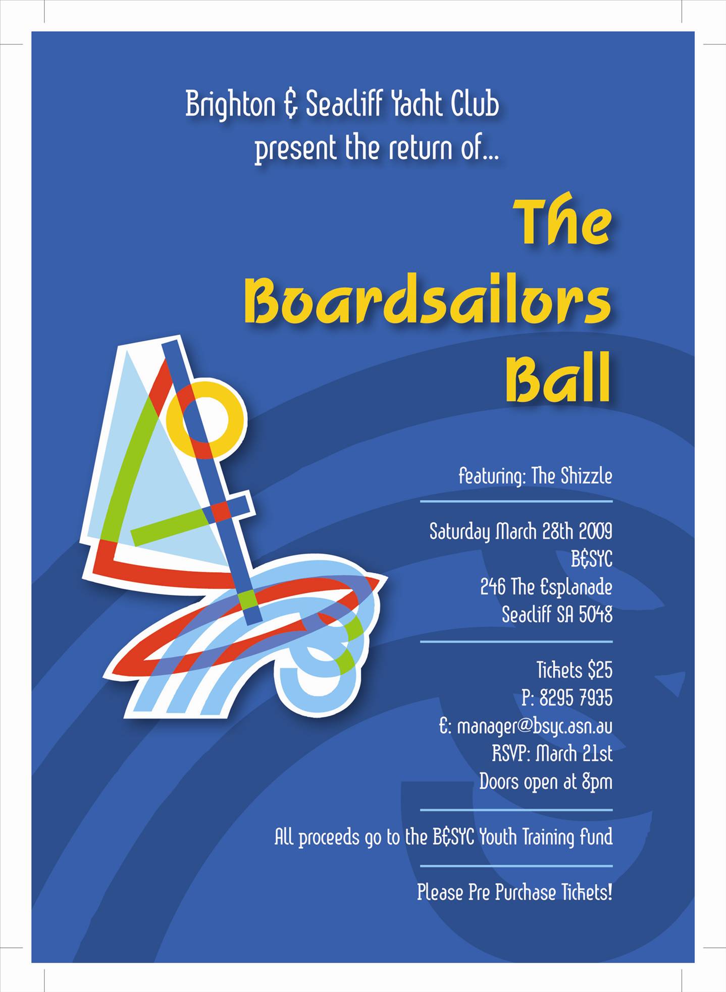 board sailors ball