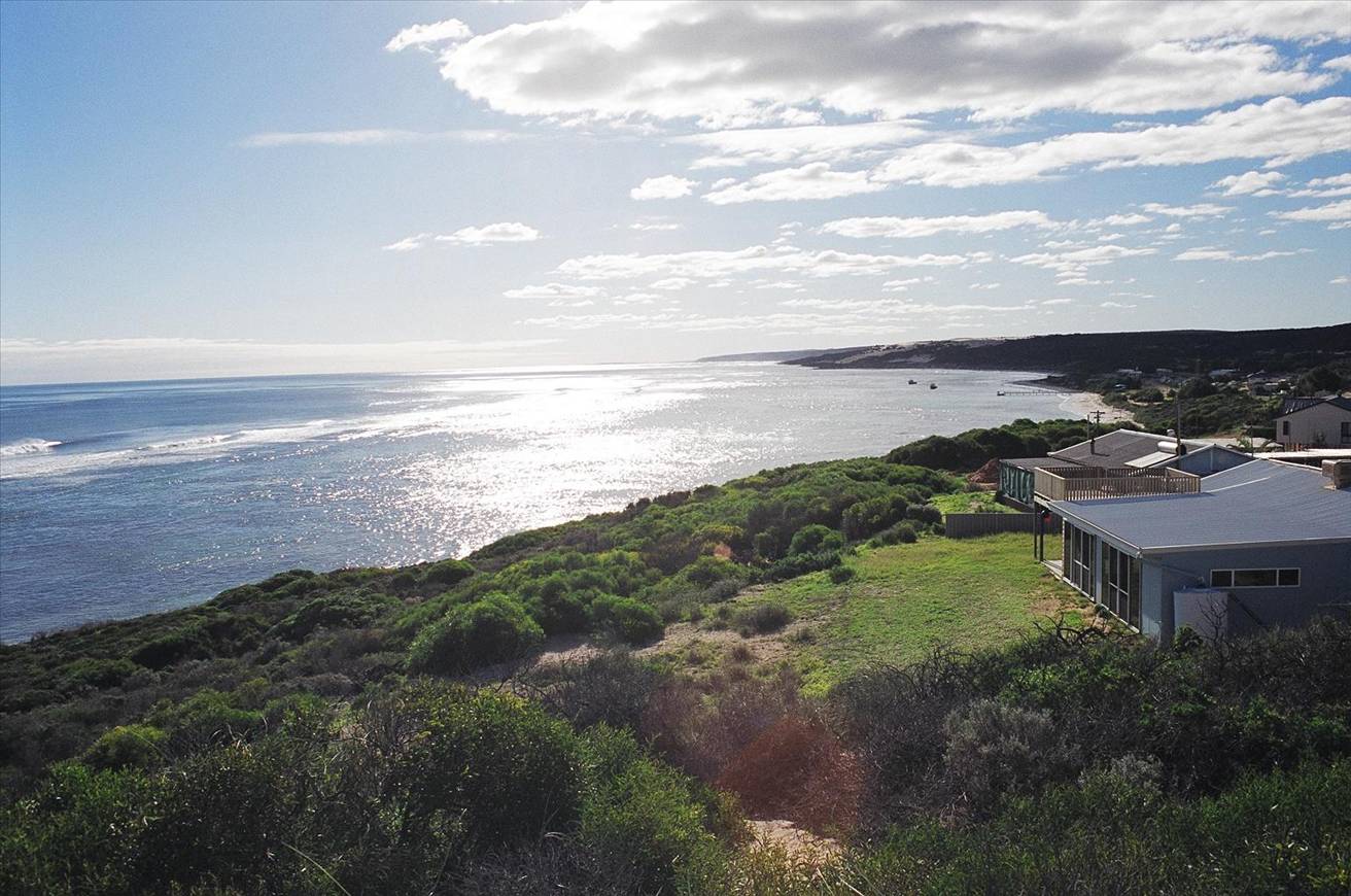 View down the Horrocks Lagoon