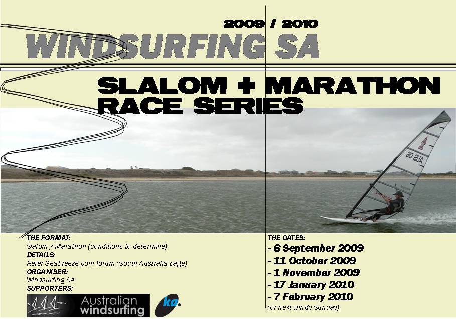 2009 / 2010 Slalom + Marathon Race Series