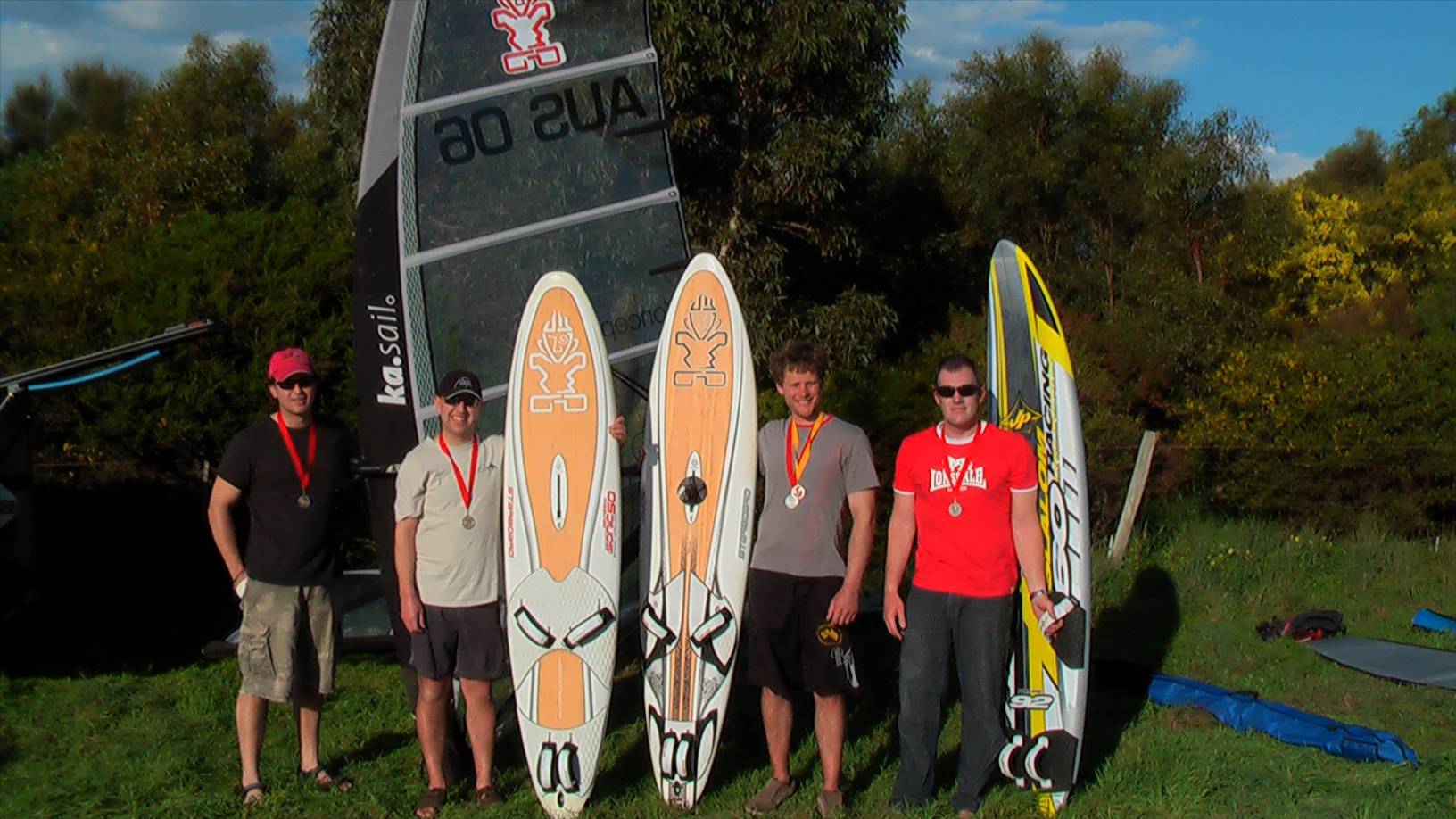 2008 Onboard Speed Demons Team Photo