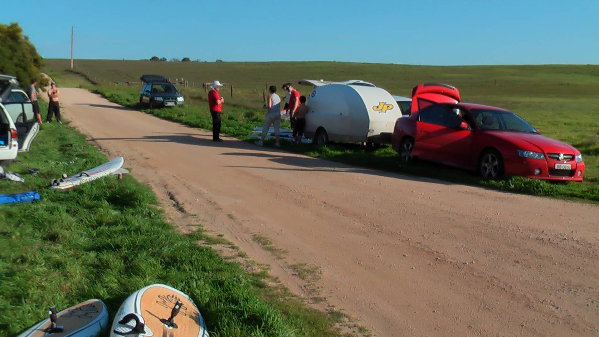Clayton Channel - Carpark Scene (post session)