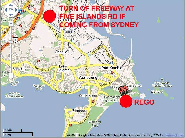 NSW Event 1 Rego