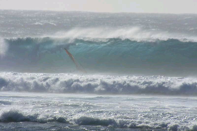 Mega Windsurfing Wipeout