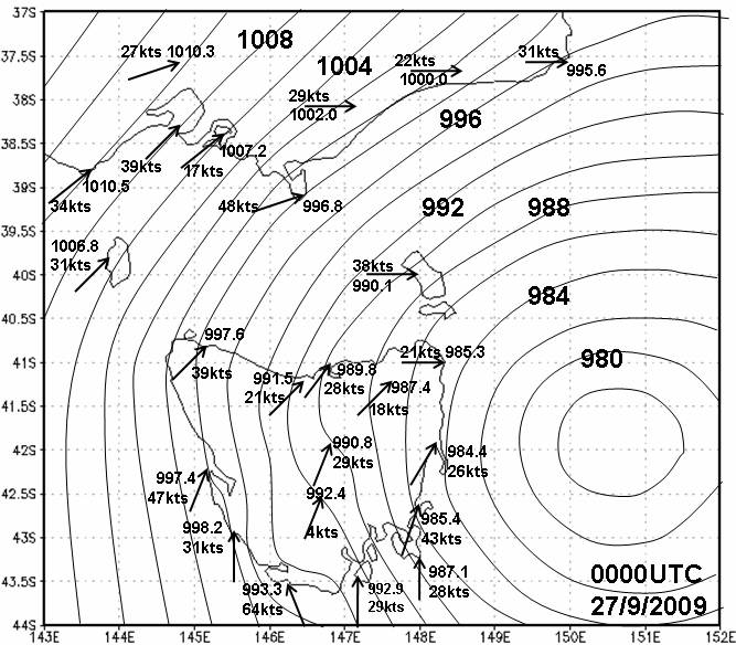 50 knt Super Sunday 27-09-2009