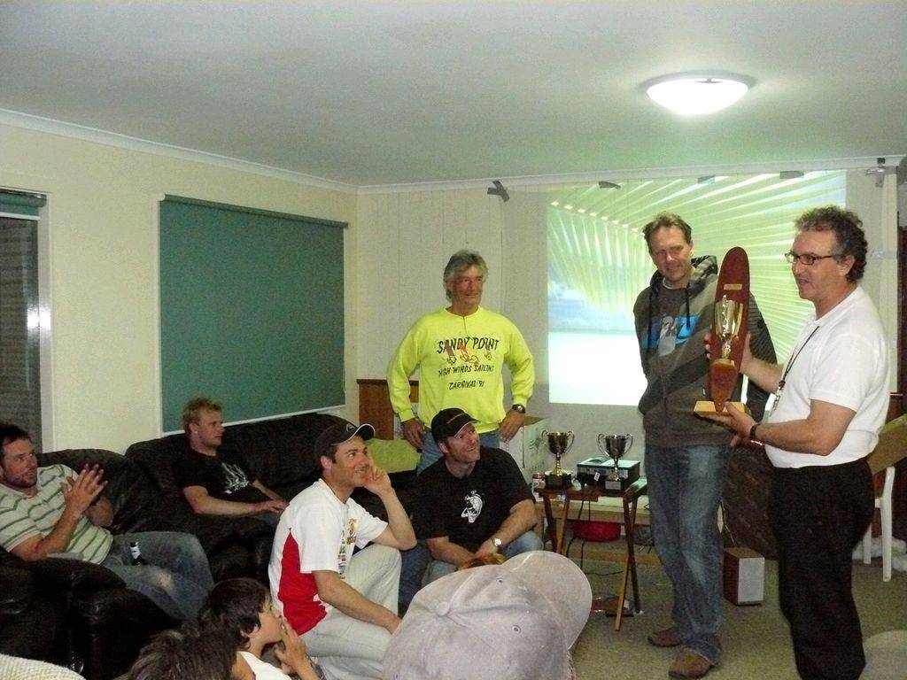 Final presentation night Sandy Pt Speed