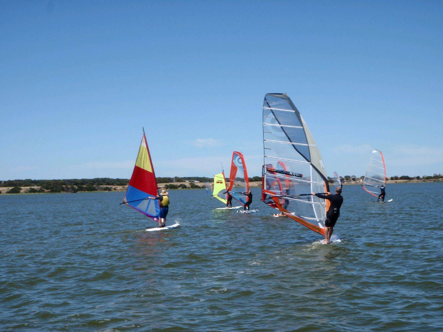 Goolwa Learn to windsurf day and Demo day