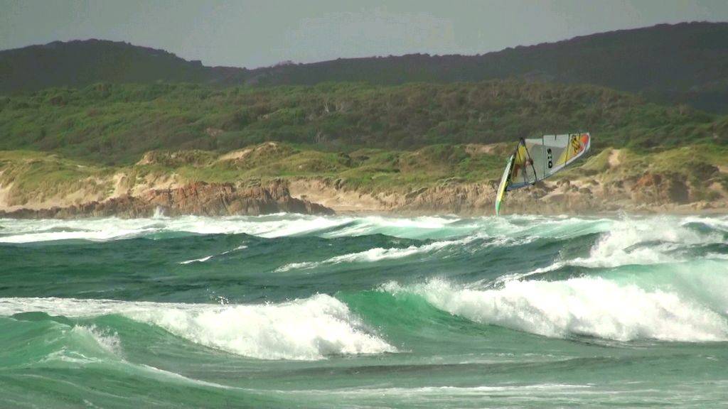 Alastair McLeod and Leon Jamaer in Marrawah