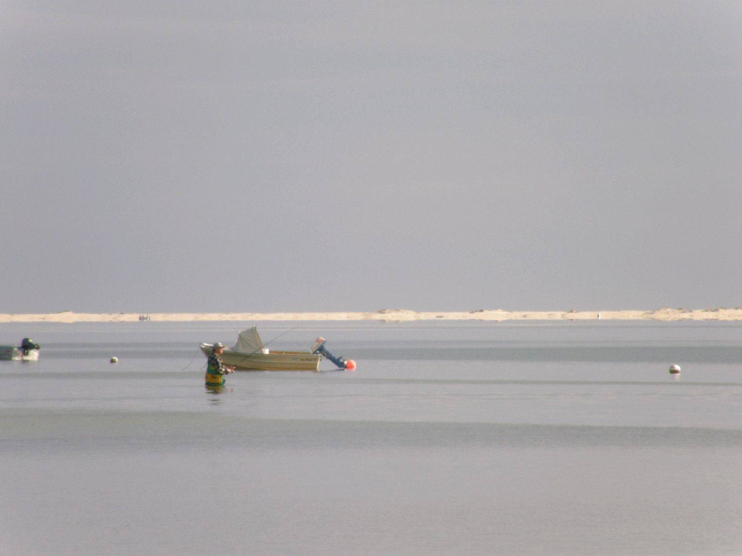 The famed sandy point speed run on a windless day