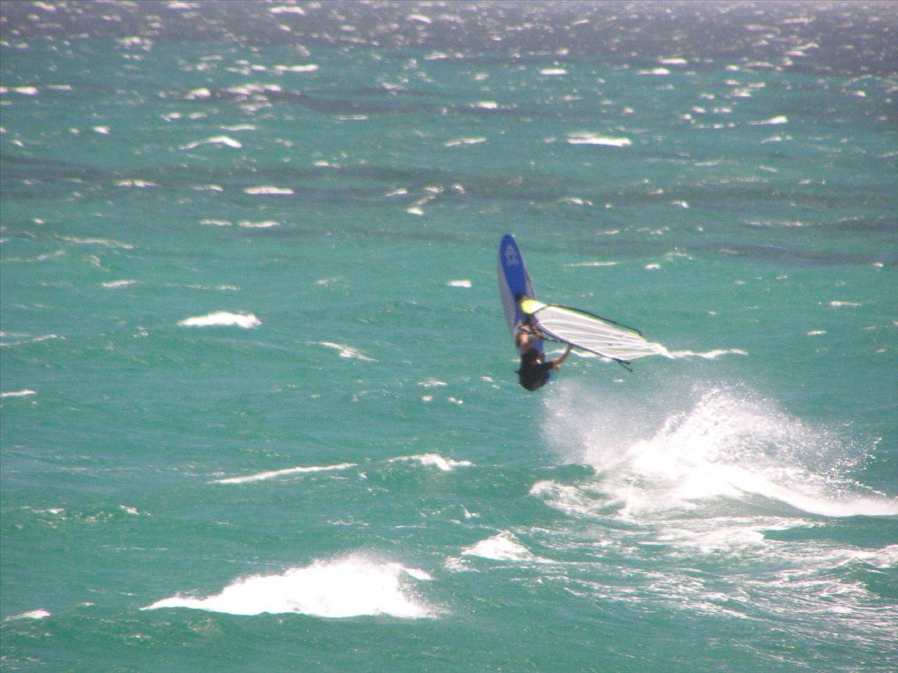 Was so windy occasionally resembling a wave event than slalom.