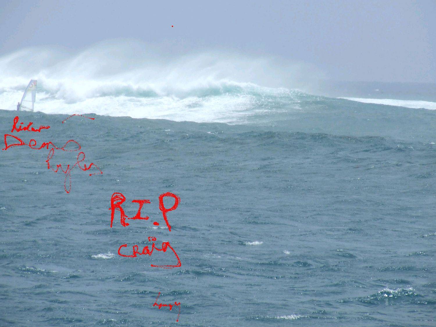 Snapped you on a small one   sorry