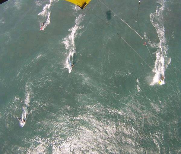 30knts with small swell, nice day had by all