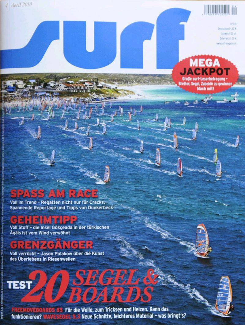 LOC on German SURF cover