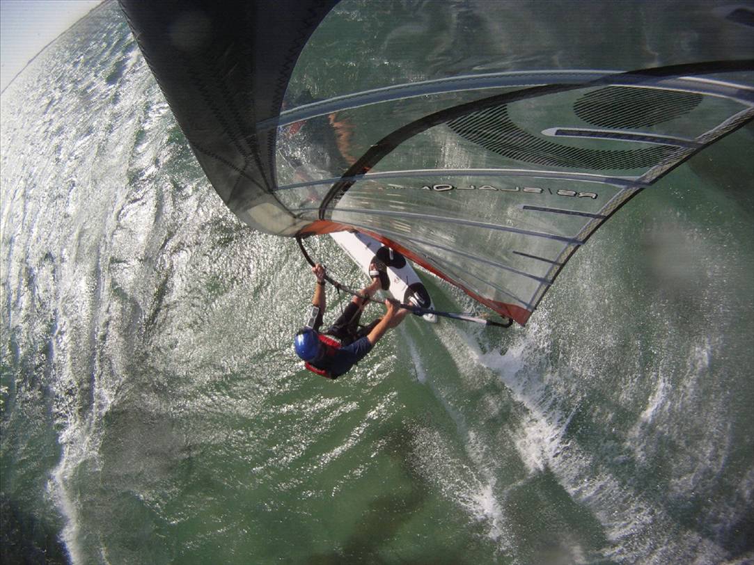 GoPro on the masthead