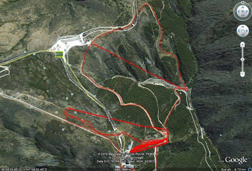 GPS-Speed-skiing