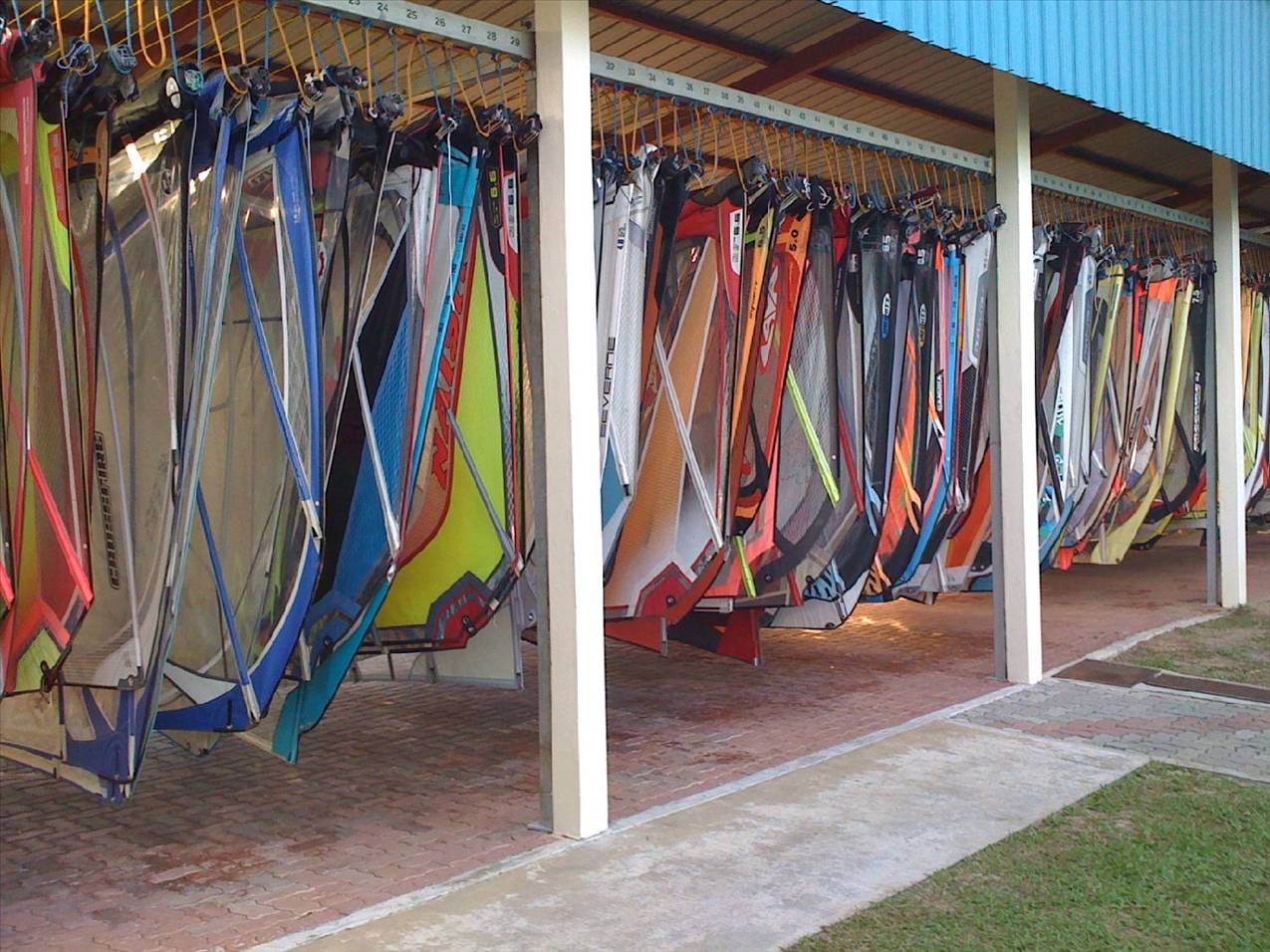 Sailing before fishing