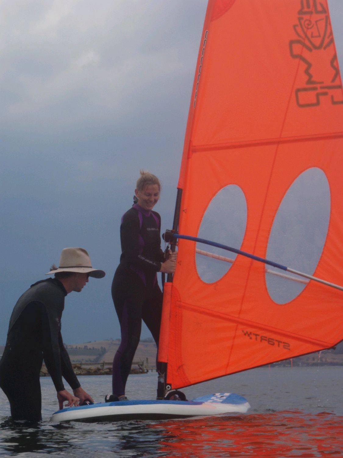 Learn to windsurf
