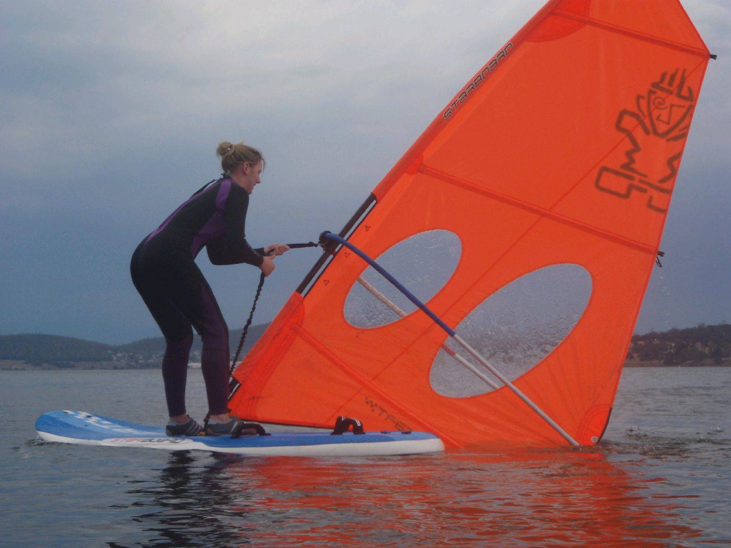 Learn to windsurf