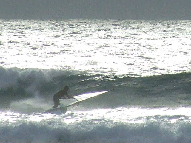 cold windy down south front Slip Slop Slap Riders  JB and Langy squeezed a session in between rain