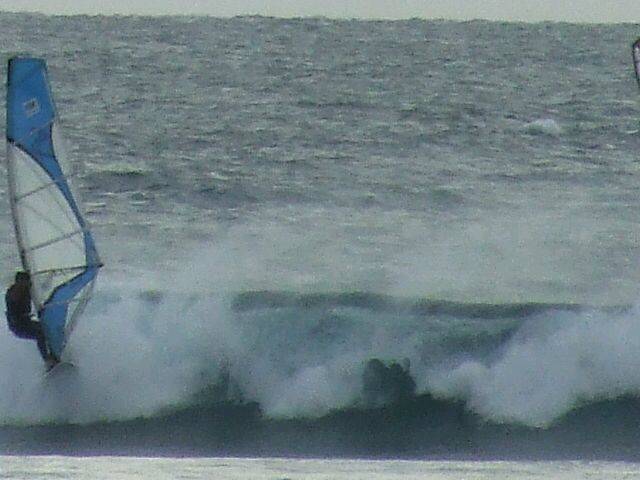cold windy down south  winter front Slip Slop Slap Riders  JB and Langy squeezed a session in betwee