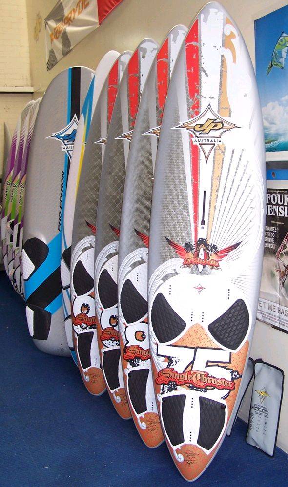 New JP 2011 Single Thruster Pro range