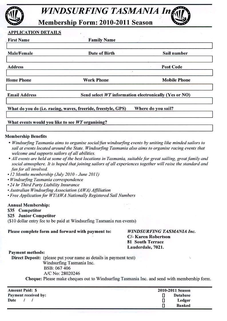 Membership Form
