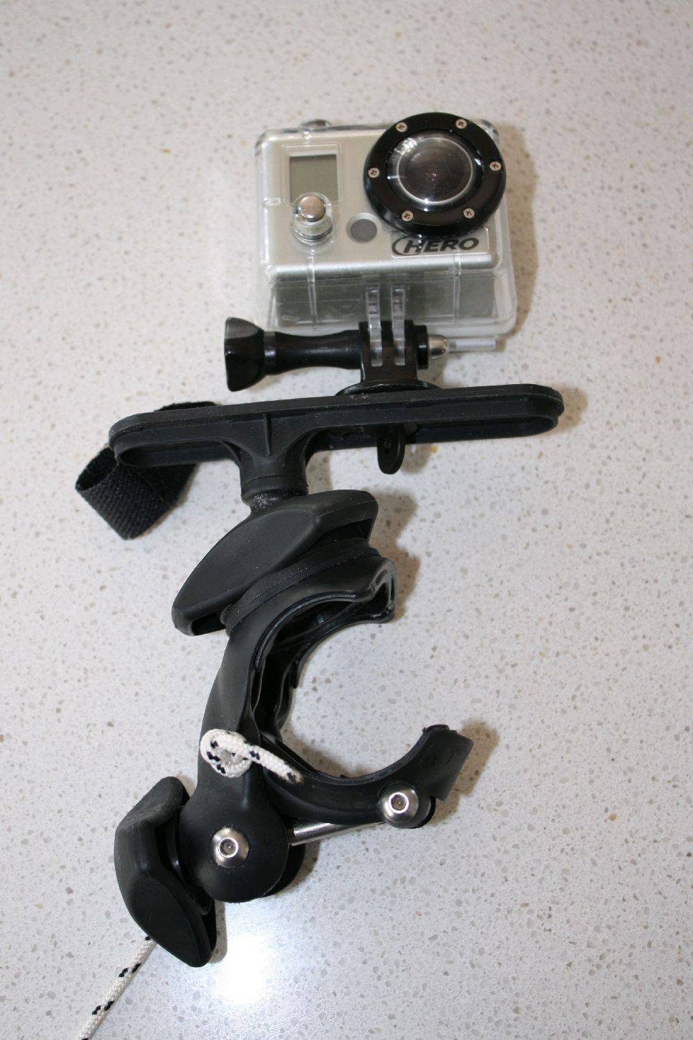 Flymount on base plate