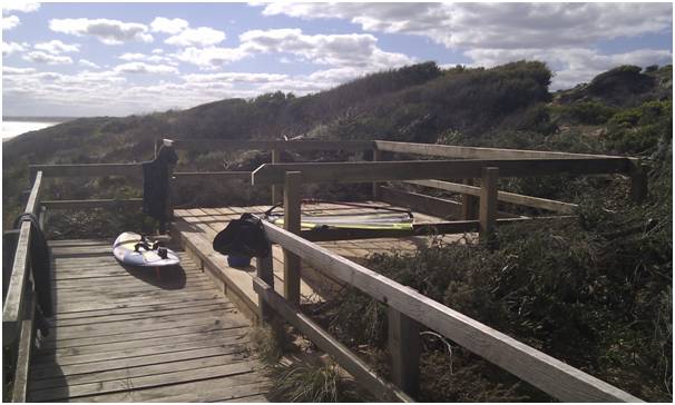 13th Beach Rigging Area