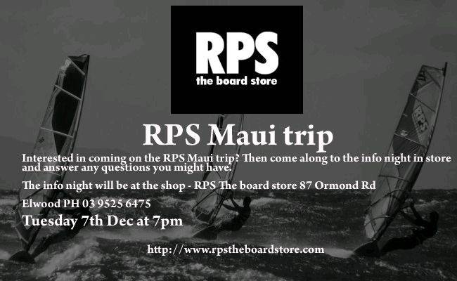 RPS Maui trip - Info night