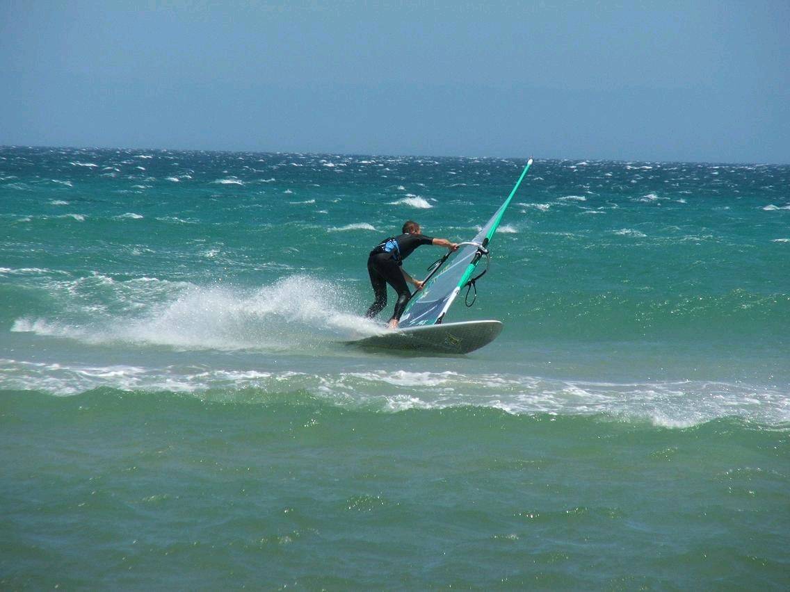 Chris another bottom turn