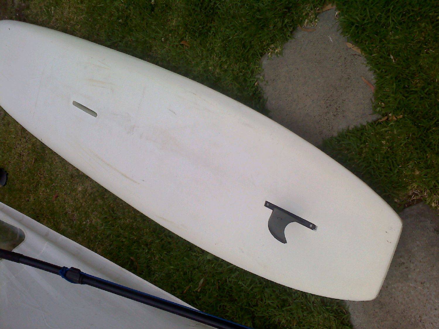 old winsurfer - missing centreboard