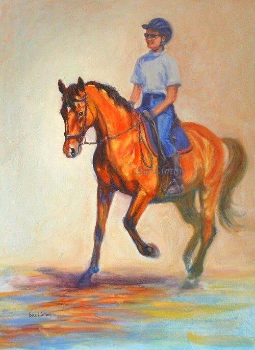 Zeuss and I - 45 x 60 cms Oil