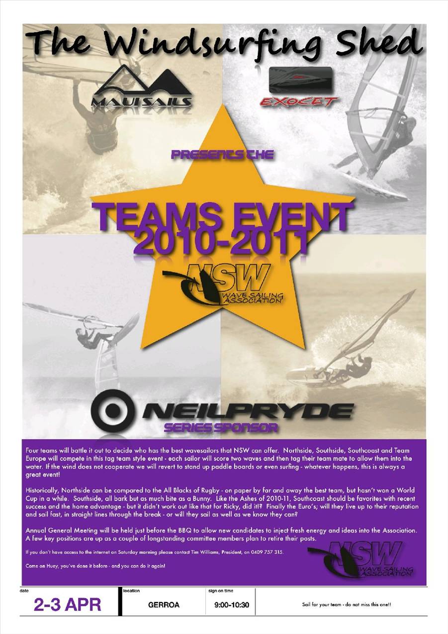 NSW WA Teams Event 2