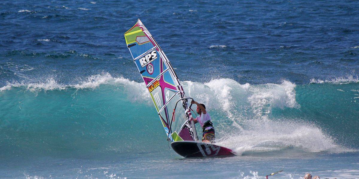 small swell and light winds so far