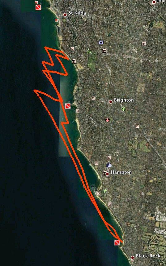 Point Ormond to Black Rock