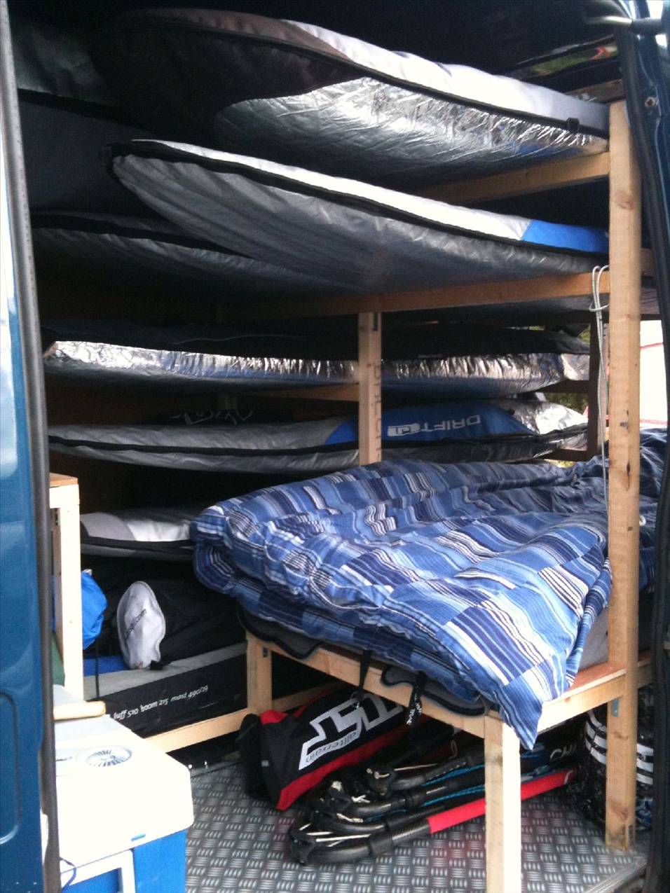 My Van Racking Set Up