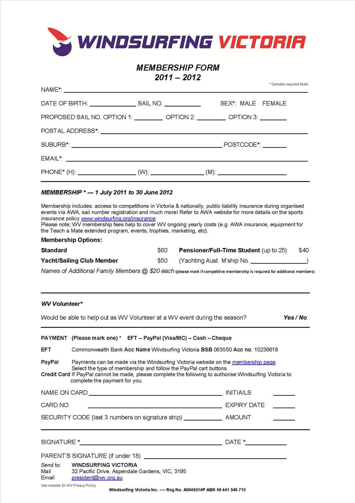 Windsurfing Victoria Events Listing